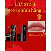 Son kem lì YSLThe Inks Vinyl Cream Limited 2024, 610,Son Kem lì YSL The Inks 5.5ml