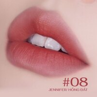 Son kem lỳ Candy Love-08 Jennifer( hồng đất)