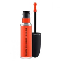 Son Kem Mac Powder Kiss Liquid Lipcolour 992 Resort Season Màu Cam Neon