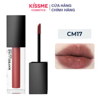 Son Kem Maybelline Sensational Cushion Matte Lip Tint CM17 (Nhập khẩu chính hãng)