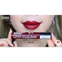 Son kem NYX Liquid Suede Cream Lipstick 03 Cherry Skies