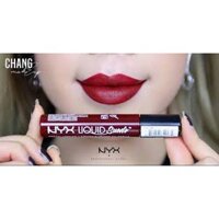 Son kem NYX Liquid Suede Cream Lipstick 03 Cherry Skies