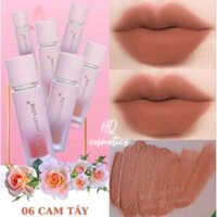 Son kem Rosy Sweet Love [chính hãng], không chì ,mềm môi, lâu trôi mới [ 06_Cam Tây]