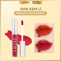 Son kem Seimy - Princess Lipstick Matte - Son không lem trôi ,an toàn lành tính, lì không thấm nước