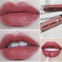 Son kem Wet n Wild MegaLast Liquid Catsuit Matte Lipstick - màu Give Me Mocha