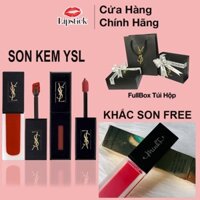 Son Kem YSL 212 Rouge Rebel Đỏ Gạch – Velvet Cream chính hãng tặng kèm fullbox, Lipstick Offical Store ®️