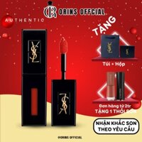 Son Kem YSL Màu 416 Psychedelic Chili Auth Không Trôi Dưỡng Bóng Nhẹ Tạo Độ Mọng Môi Duy Trì Vẻ Đẹp Mềm Mại