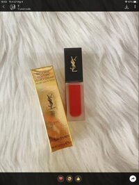 Son kem YSL Tatouage Couture Velvet Cream Liquid Lipstick 211 Chili Incitement
