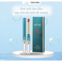 Son khóa màu chống nước Marc Buse, son môi bền màu kháng nước lâu trôi, chất son nhung lì, son 2 đầu Marc Buse Hàn Quốc