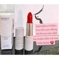 Son Kiko đỏ cam màu 05