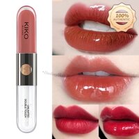 Son KIKO MILANO Unlimited Ý double touch 6ml Son môi hai đầu lâu trôi, không phai, làm sáng đường viền môi son môi #103#108#126#128#130#142