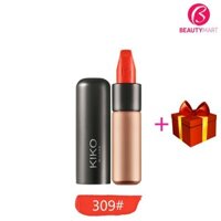 Son Kiko Milano Velvet Passion Matte 309 Tulip Red