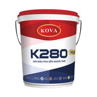 Sơn Kova K280-GOLD - Sơn màu pha sẵn ngoài trời màu đậm