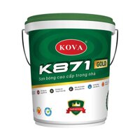 Sơn Kova K871-GOLD - Sơn bóng cao cấp trong nhà