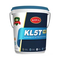 Sơn Kova KL5T-GOLD - Sơn men bóng phủ sàn trong nhà chịu mài mòn