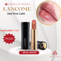 Son Lancome L’Absolu Rouge Cream 546 But First Cafe