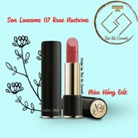 Son Lancome Màu 07 Rose Nocturne màu hồng đất