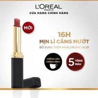 SON LÌ 16H MỊN MỜ CHUẨN MÀU, MÔI MỀM CĂNG MƯỚT L’OREAL PARIS COLOR RICHE INTENSE VOLUME MATTE 2G