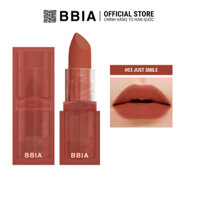 Son lì Bbia Last Powder Lipstick 3.5g  6 màu  - 03 Just Smile - Cam Đất Ấm