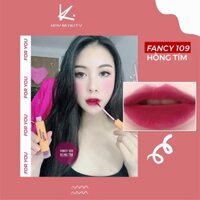 Son lì cao cấp FANCY - Hồng Tím - Son mịn, mềm môi, dòng son chất Hàn siêu đỉnh