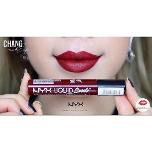 Son lì dạng kem NYX Liquid Suede Cream Lipstick LSCL03 Cherry Skies
