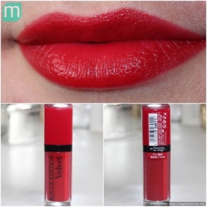 Son lì dạng nước Bourjois Rouge Edition Velvet Lipstick #01 Personne ne rouge