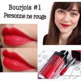 Son lì dạng nước Bourjois Rouge Edition Velvet Lipstick #01 Personne ne rouge