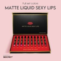 Son lì không trôi Matte Liquid Sexy Lips Full Set Color