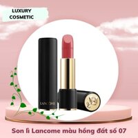 Son lì Lancome màu hồng đất số 07 - L'absolu Rouge Lipstick No.07 Rose Nocturne