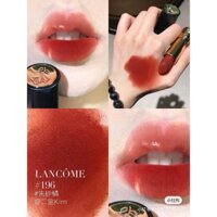 Son Lì Lancome Rouge Drama Matte 196 màu cam cháy