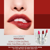 Son Lì Lâu Trôi Dưỡng Môi Cao Cấp Vacci Matte Lipstick