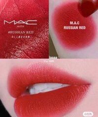 Son Lì Mac Macximal Silky Matte Lipstick #612 Russian Red