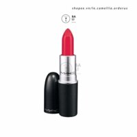 Son lì MAC MATTE LIPSTICK RELENTLESSLY RED #706 màu ĐỎ HỒNG SAN HÔ New