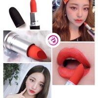 Son Lì MAC Powder Kiss Màu 303  Đỏ Cam