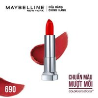 Son Lì Mịn Môi Maybelline 690 Siren In Scarlet 4.2g