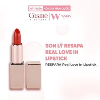 Son lì Respara Real Love In Lipstick siêu lì chất son mịn