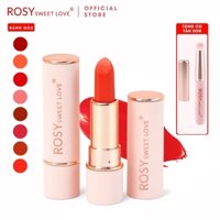 Son Lì Rosy Sweet Love Nhiều Màu Dạng Thỏi New 2023 Chính Hãng