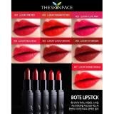 Son Lì The Skin Face Bote Lipstick #07 Luxury Bonnie Organge - Cam đỏ trẻ trung nổi bật