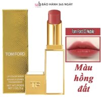 Son lì Tom Ford 03 Nubile,màu hồng đất siêu quyến rũ,Ultra-Shine Lip Color,Son mềm mịn,sang trọng,nữ tính,Tặng kèm quà.