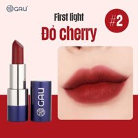Son Lì Tự Nhiên #2 ĐỎ CHERRY Chính Hãng Không Chì Lâu Trôi An toàn Ăn được GAU SUNSET LOVER