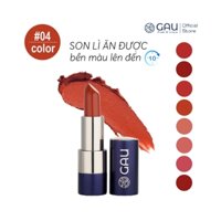 Son Lì Tự Nhiên #4 CAM GẠCH Chính Hãng Không Chì Lâu Trôi An toàn GAU SUNSET LOVER  Dạng Thỏi