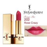 Son Lì YSL pur couture rouge Màu 202 Rose Crazy