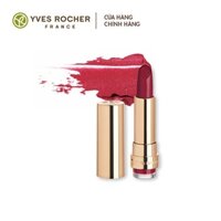 Son Lì Yves Rocher Grand Rouge Lipstick Satin 119 Radiant Red 3.7g