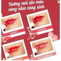 Son lipice sheer color màu đỏ mọng