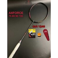 [SƠN LOGO] Vợt Cầu Lông Lining AXFORCE 70,80,90,100 Nội Địa Căng Sẵn 11kg Max 13kg + Cuốn Cán Và Túi