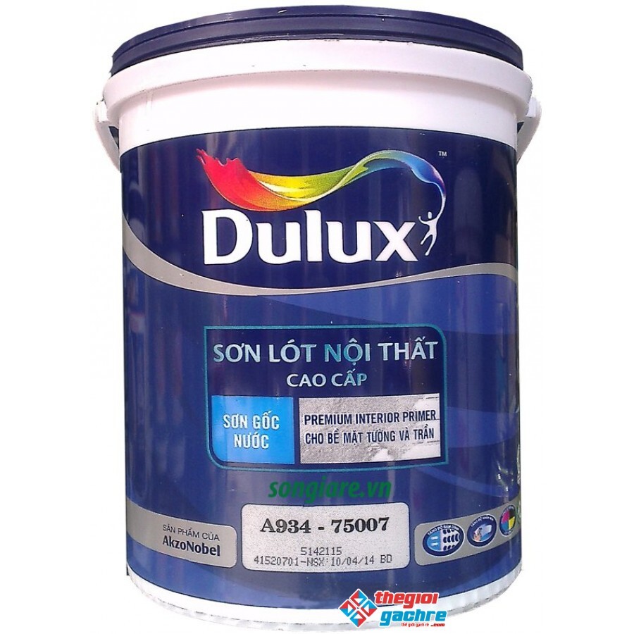 Sơn lót cao cấp trong nhà Dulux A934 - 5 lít