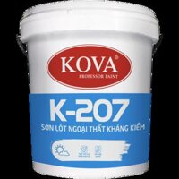 Sơn lót chống kiềm ngoại thất Kova K-207 lon 3,5L