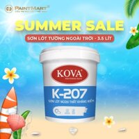 Sơn lót chống kiềm ngoại thất Kova K-207 lon 3.5 lít