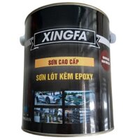 Sơn lót chống rỉ 1K EPOXY, Sơn lót kẽm, Sơn chống rỉ (4 Kg/Lon) - XINGFA/ DIY