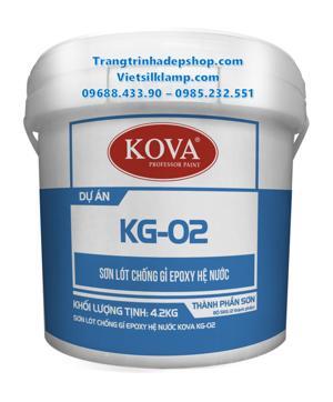 Sơn lót chống rỉ Epoxy hệ nước Kova KG-02